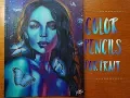 Lagu Colored pencils drawing