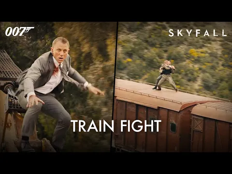 Download MP3 SKYFALL | Train Fight – Daniel Craig, Naomie Harris | James Bond