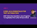 Java Program To Capitalize First Letter Of Each Word