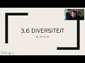 Lagu 3.6 Diversiteit