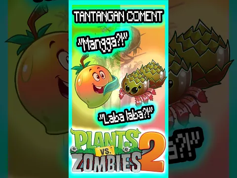 Tantangan Coment (PVZ2 Mangofier dan Blast Spinner) #pvz2 #shorts