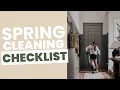 The Ultimate Spring Cleaning Checklist - Deep Cleaning Tips Tricks
