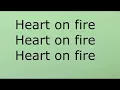 Heart On Fire | Eric Church | Lyrics