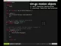 vim-go text motion objects