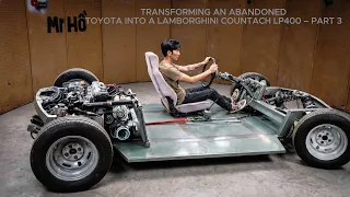 Biến chiếc Toyota bị bỏ hoang thành Lamborghini Countach LP400 – Phần 3