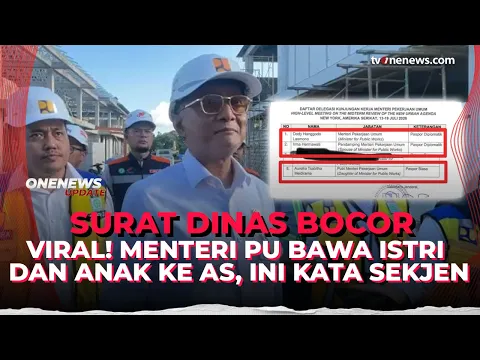 Menteri PU Dody Pastikan Tak Jadi ke AS, Lebih Pilih ke Aceh
