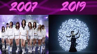 EVOLUTION OF SNSD Girls' Generation (2007-2019) (Happy 12th Anniversary)