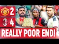 TERRIBLE TEAM PERFORMANCE Adam McKola REACTS Manchester United 2-4 AC Milan