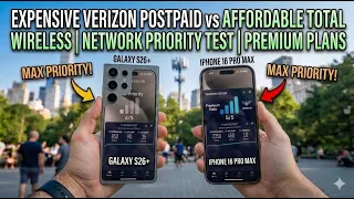 Expensive Verizon vs Affordable Total Wireless Network Priority Test