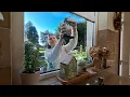 A Cozy Autumn Day in Ireland | Homemade Biscuits, Sewing & Cappuccino | Silent Vlog