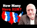 Lagu $1 miljoen - Hoeveel mensen in de VS hebben daadwerkelijk $1 miljoen (of meer)?