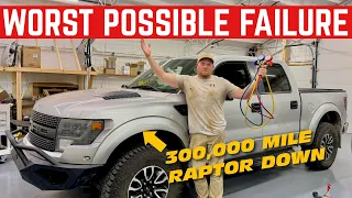 300 000 MILE FORD RAPTOR FAILED CATASTROPHICALLY ON THE HOTTEST DAY OF THE YEAR