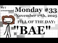 Monday 25 DOWNS ONLY CHALLENGE -