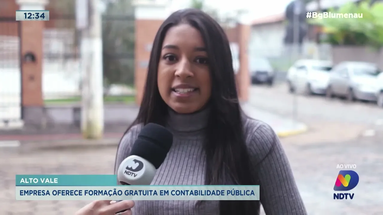 Empresa de Rio do Sul oferece formação gratuita em contabilidade pública
