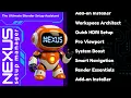 Nexus Setup Manager New Blender Addon One-Click Setup RI Tabs Add-ons GPU Smart Navigation