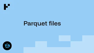 The Parquet file format explained