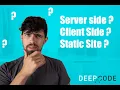 Javascript framework rendering methods explained