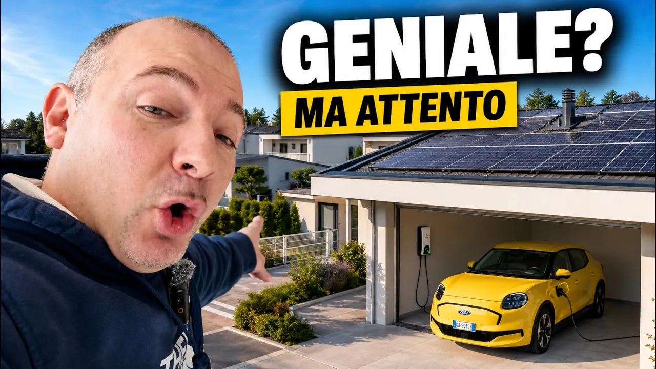 Fotovoltaico domestico, come gestire accumulo e ricarica delle auto