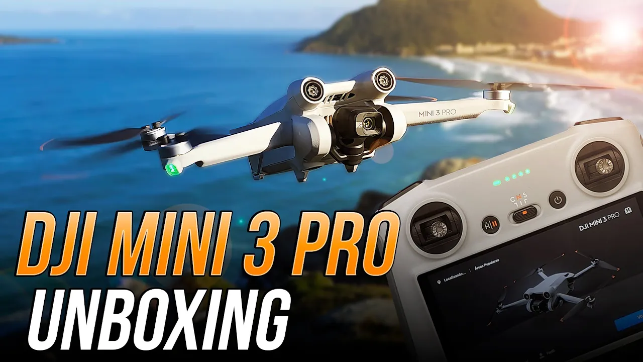 Pequeno e muito bom! DJI Mini 3 Pro [UNBOXING + PRIMEIROS TESTES]