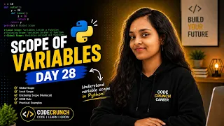 Confused About Variable Scope in Python Day 28 100 Days of Python Interview Question