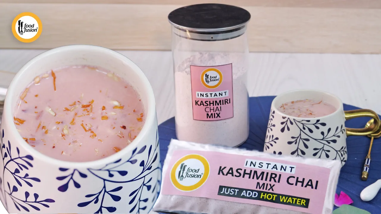 Instant Kashmiri Chai Mix - Just add Hot Water Recipe By Food Fusion
