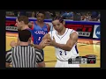 ESPN College Hoops 2K5 (Xbox) | Kansas vs UConn | Sweet 16