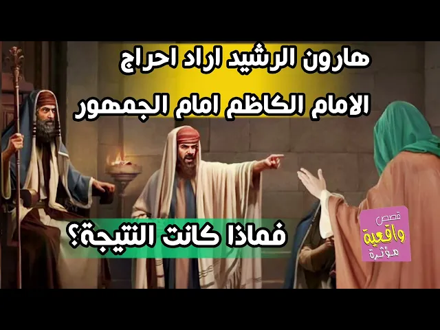 ⁣قصة عجيبة _ هارون الرشيد اراد احراج الامام الكاظم امام الجمهور فماذا كانت النتيجة؟