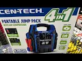 CEN-TECH PORTABLE JUMP PACK 4 in 1