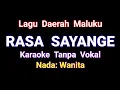 Lagu Lagu Rasa Sayange Karaoke Nada Wanita | Lagu Daerah Maluku | Kumpulan Lagu Daerah Nusantara