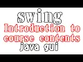 Java Gui - Swing Hindi urdu 001