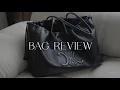 BAG REVIEW CELINE CABAS DRAWSTRING CUIR TRIOMPHE BAG ALYSSA LENORE