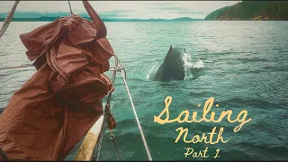 Disappearing Into Canadas West Coast On A Wooden Boat.