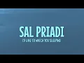 Sal Priadi I'd Like To Watch You Sleeping ~ Kau Adalah Orang Favoritku Nomor 1| Karaoke Instrumental