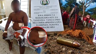 DALALI ASIMULIA NAMNA ALIVYOPIGWA RISASI NA WAKULIMA NA 3 WALIFARIKI AKITEKELEZA AMRI YA MAHAKAMA 