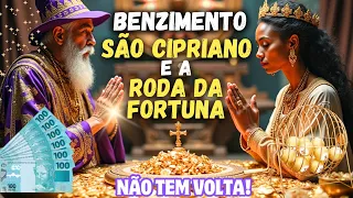 🍀SUA VIDA VAI MUDAR!🌟SÃO CIPRIANO🧙‍♂️E A RODA DA FORTUNA💫💰SUA SORTE VAI CHEGAR APÓS ESSA BENÇÃO!✨