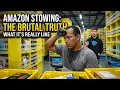 Working at Amazon warehouse what stowing is really like