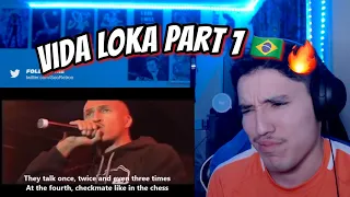 Retro REACTS to Vida Loka parte I - Racionais Mc's - English lyrics