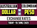 Australian Dollar to Colombian Peso Forecast and Best Rates transfer Less Fees 19 June 2025 AUD COP