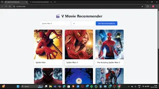 Movie Recommendation System ML Model Flask API Full Web App Python Project