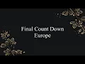 Download Lagu Final Count Down (Lirik \u0026 Terjemahan) - Europe