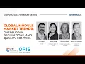 Global PV Module Market Trends Oversupply Regulations QC