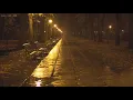 Download Lagu Quiet Night in the Park with Relaxing Sounds of Rain Falling Down the Empty Alleys, Puddles \u0026 Leaves