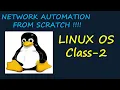 Linux OS Python Linux Ansible and Network Automation - 2