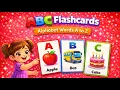 ABC Flashcards for Toddlers Alphabet Words A to Z ABC Learning for Toddlers Preschool Learning