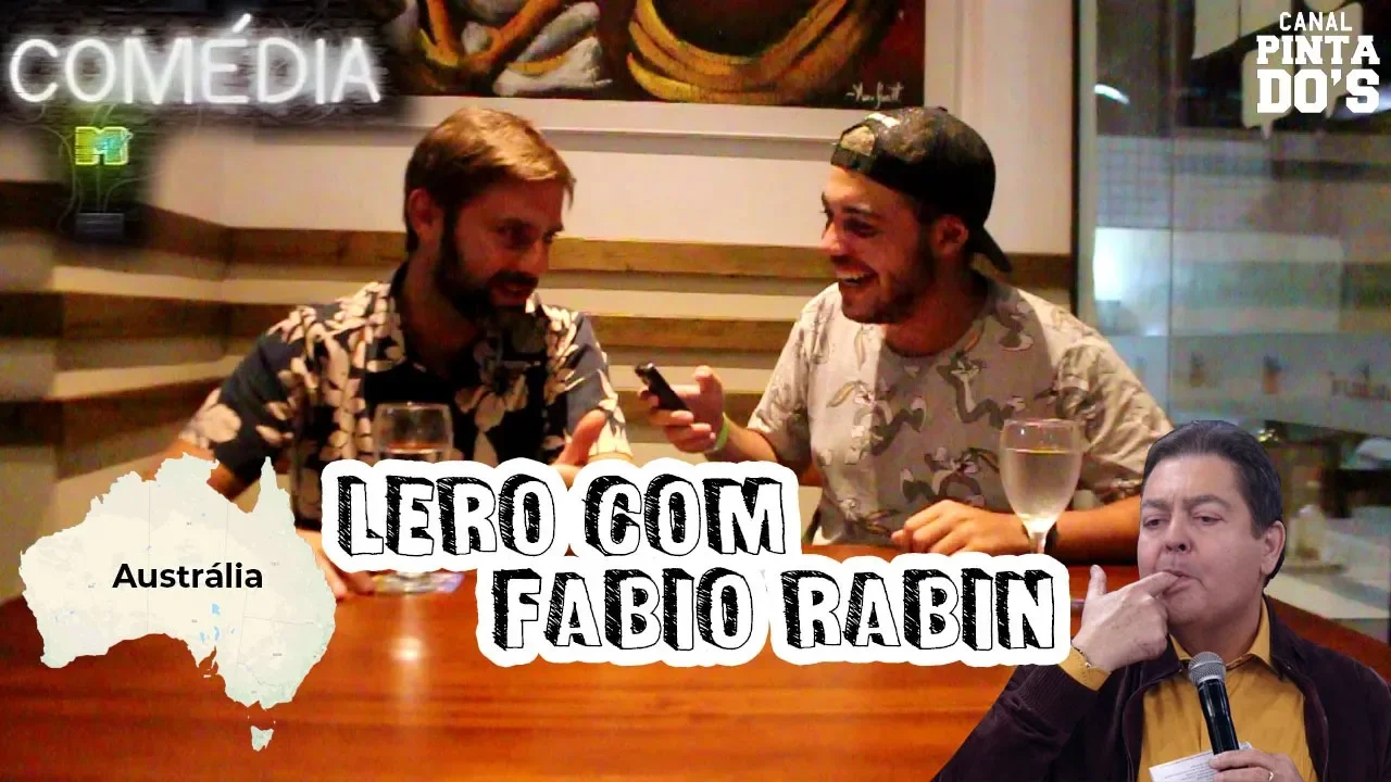 "Fugi de tubarão na Austrália" | LERO com @fabiorabinstandup
