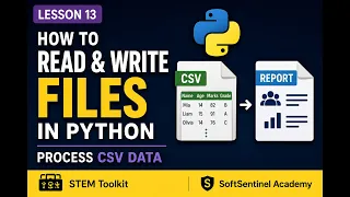 How to Read Data from in Python Process CSV Data Learn Python 5 Minutes a Day STEM Toolkit