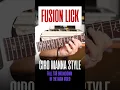 Lagu Stolen From a Master: Ciro Manna Fusion Licks EXPLAINED