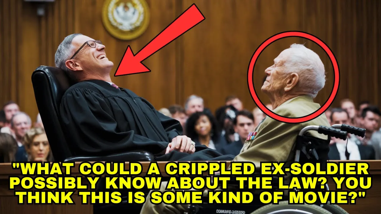 Outline Video Judge MOCKS Disabled Veteran In Court – SHOCKED To Discover He’s A Legendary Lawyer!