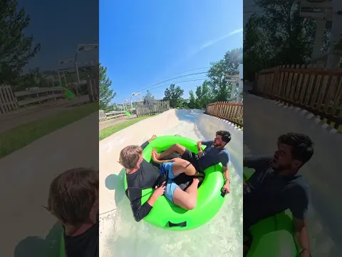 River Rafting Waterslide in Colorado!