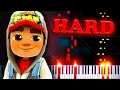 SUBWAY SURFERS Main Theme - Piano Tutorial
